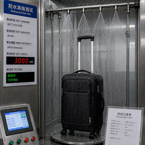 Trolley Bag Rain&Waterproof Test